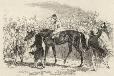 Sir Tatton Sykes Leading in the Winner of the St. Leger, from 